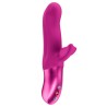 Bi Stronic Fusion Vibrador con Thrusting y Pulsacion Magenta