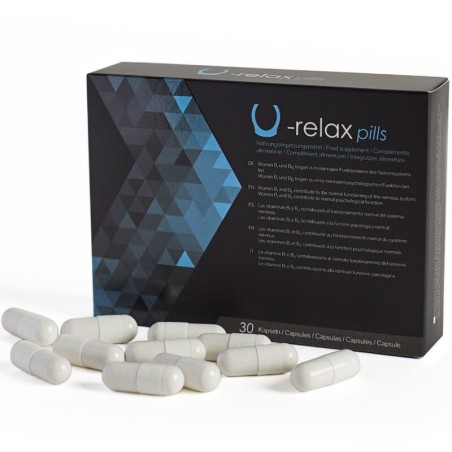 500 COSMETICS - U-RELAX CAPSULAS DE RELAJACIÓN Y REDUCCIÓN DE ANSIEDAD - 30 CAPSULAS