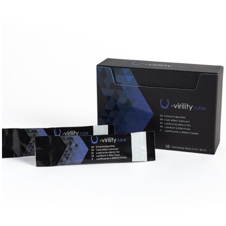 500 COSMETICS - U-VIRILITY LUBRICANTE FROSTY 10 X 5 ML