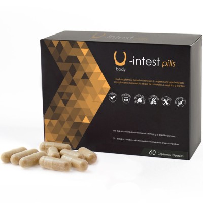500 COSMETICS -U-INTEST CAPSULAS PARA PREVENIR HEMORRROIDAS - 60 CAPSULAS