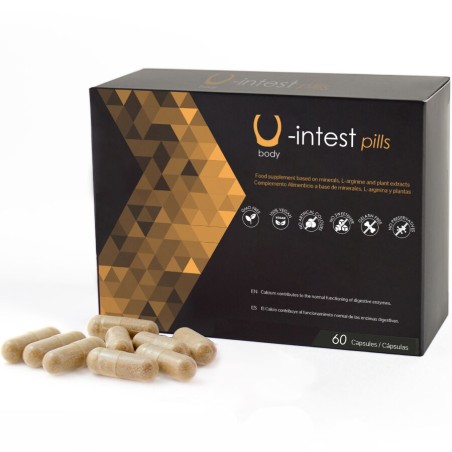 500 COSMETICS -U-INTEST CAPSULAS PARA PREVENIR HEMORRROIDAS - 60 CAPSULAS
