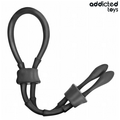 ADDICTED TOYS - Cordón Silicón Ajustable para el Pene