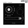ADDICTED TOYS - Limpiador Anal con Adaptador Universal Modelo 4