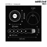 ADDICTED TOYS - Limpiador Anal con Adaptador Universal Modelo 6