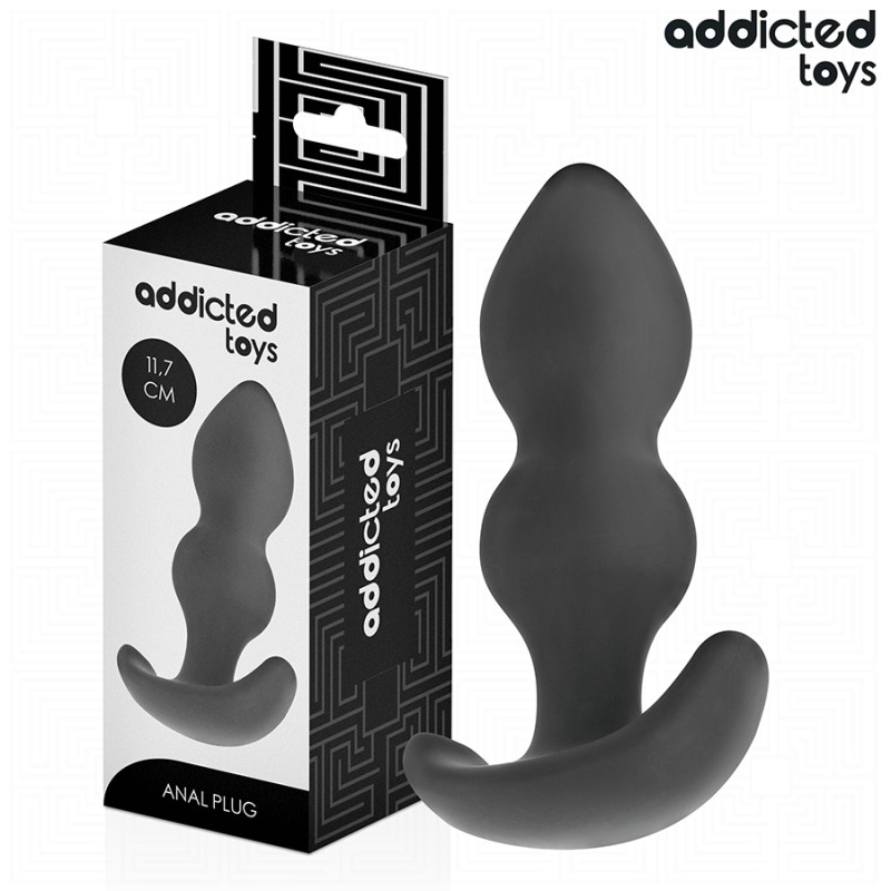 ADDICTED TOYS - Plug Anal Silicón Talla L 11.7 cm