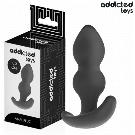 ADDICTED TOYS - PÉNIS DE SILICONE PARA ANUS TALLA S 10.3 CM