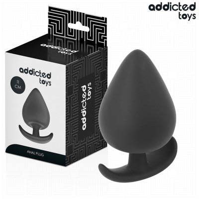 ADDICTED TOYS - Plug anal de silicona tamaño XXL 11 CM
