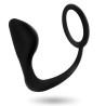 ADDICTED TOYS - Plug anal con anillo negro de pene