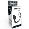 ADDICTED TOYS - Plug anal con anillo negro de pene