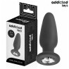 ADDICTED TOYS - Plug anal con joya de silicona tamaño M 10.4 CM