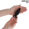 ADDICTED TOYS - Plug anal con joya de silicona tamaño M 10.4 CM