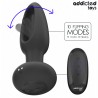 ADDICTED TOYS - Plug anal con lengua vibratoria y control remoto