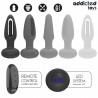 ADDICTED TOYS - Plug anal con lengua vibratoria y control remoto