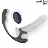 ADDICTED TOYS - Plug anal con vibración y movimiento 360º y estimulador de testículos