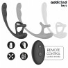 ADDICTED TOYS - Plug anal con vibración y movimiento 360º y estimulador de testículos
