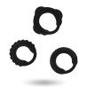 ADDICTED TOYS - CONJUNTO DE ANILLOS C NEGRO