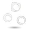 ADDICTED TOYS - CONJUNTO DE ANILLOS C TRANSPARENTE