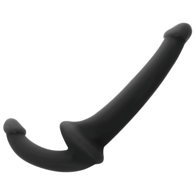 ADDICTED TOYS - DILDO CON RNA S SIN SUBJECIÓN NEGRO