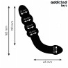 ADDICTED TOYS - MASAJEADOR ANAL DOBLE SILICONE 16.5 CM