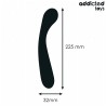ADDICTED TOYS - MASAJEADOR ANAL DOBLE SILICONE 22.5 CM