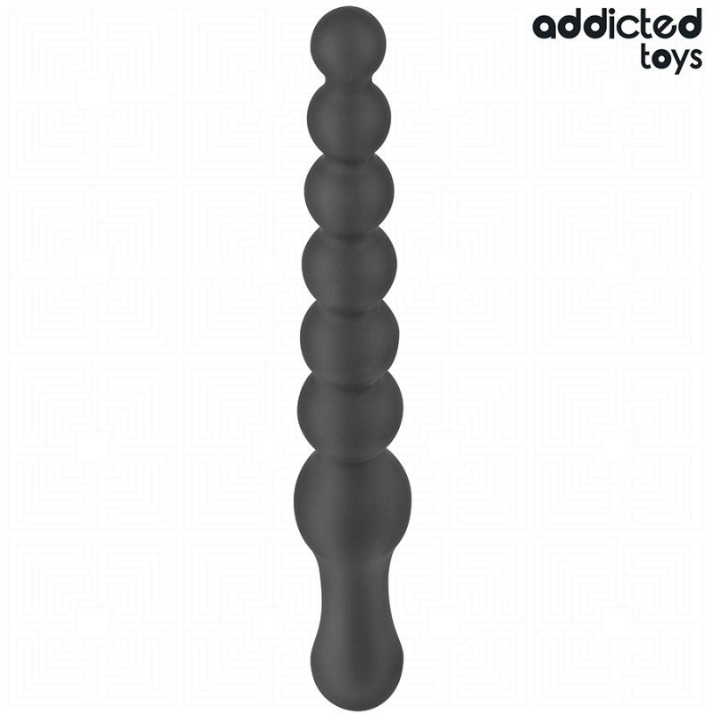 ADDICTED TOYS - MASAJEADOR ANAL DOBLE SILICONE 24 CM