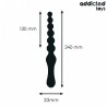 ADDICTED TOYS - MASAJEADOR ANAL DOBLE SILICONE 24 CM