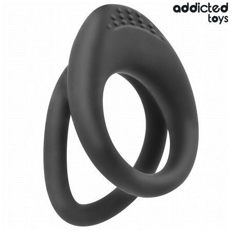 ADDICTED TOYS - ANILLO DE PENE DOBLE TEXTURA