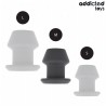 ADDICTED TOYS - PLUG ANAL HUECO EXTREMO SILICONE TALLA M 8.7 CM