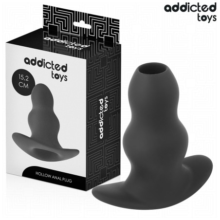 ADDICTED TOYS - PLUG ANAL HUECO SILICONE TALLA XXL 15.2 CM
