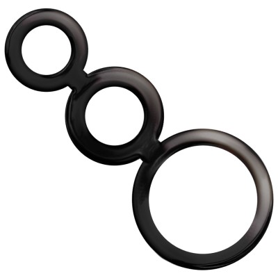 ADDICTED TOYS - CONJUNTO DE ANILLOS PARA PENE - CERAMICA