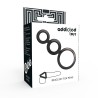 ADDICTED TOYS - CONJUNTO DE ANILLOS PARA PENE - CERAMICA