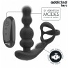 ADDICTED TOYS - MASAJEADOR PROSTÁTICO GIRATORIO CONTROL REMOTO