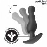 ADDICTED TOYS - CONJUNTO DE 3 PUPPY PLUG ANALES SILICONE MODELO 1