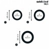 ADDICTED TOYS - CONJUNTO DE ANILLOS SILICONE MODELO 1