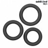 ADDICTED TOYS - CONJUNTO DE ANILLOS SILICONE MODELO 1
