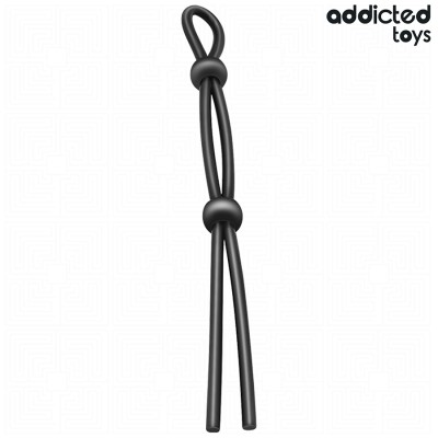 ADDICTED TOYS - CUERDA SILICONE PARA EL BUCLE DOBLE DE PENE
