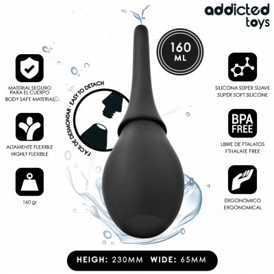 ADDICTED TOYS - LIMPIADOR PORTÁTIL DE SILICONE MODELO 3