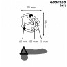 ADDICTED TOYS - ANILLO TRIPLE PENE