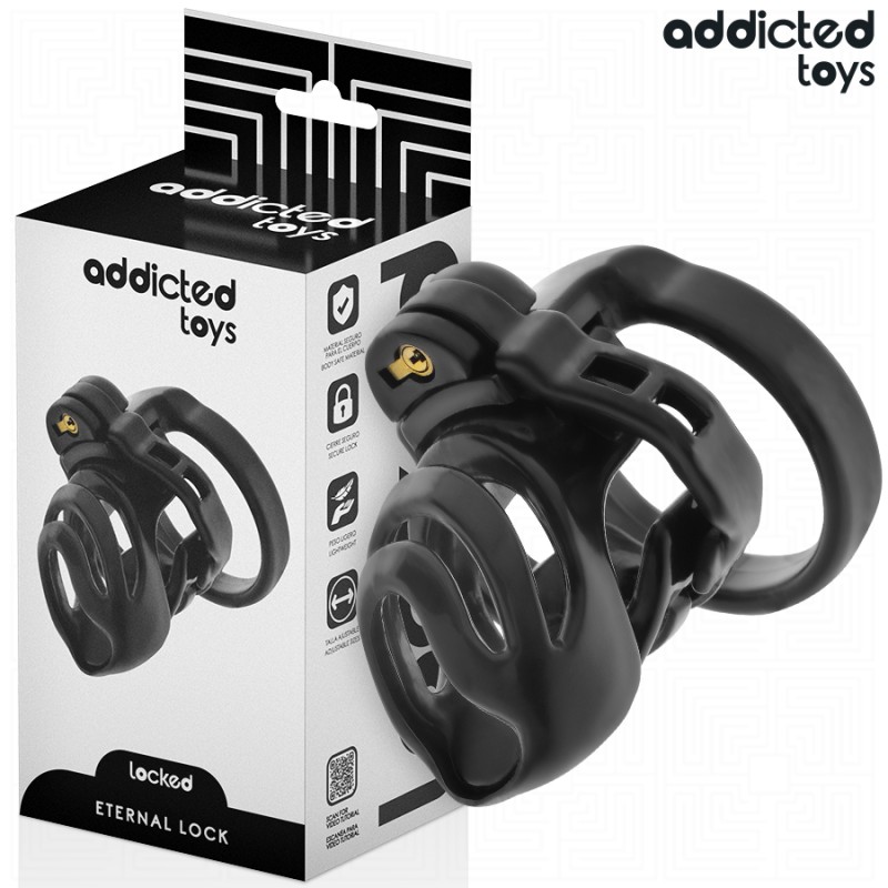 ADDICTED TOYS LOCKED - CÁMARA PENE INMUTABLE 9 CM