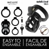 ADDICTED TOYS LOCKED - CÁMARA PENE SILICONE GILDEN 8.5 CM