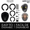 ADDICTED TOYS LOCKED - CÁMARA PENE RESTRINGIDA SIN LLAVE 11.5 CM