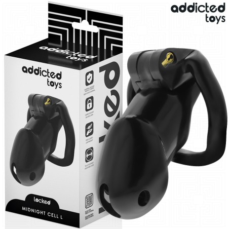 ADDICTED TOYS LOCKED - CÁMARA PENE MINDNIGHT CELL TAMAÑO L