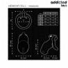 ADDICTED TOYS LOCKED - CÁMARA PENE MINDNIGHT CELL TAMAÑO L