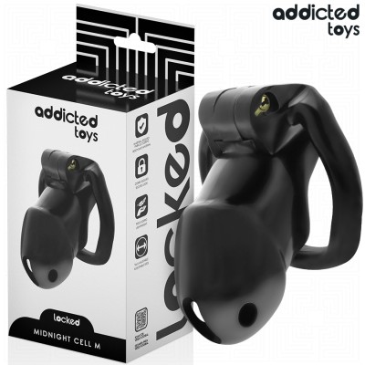 ADDICTED TOYS LOCKED - CÁMARA PENE MINDNIGHT CELL TAMAÑO M