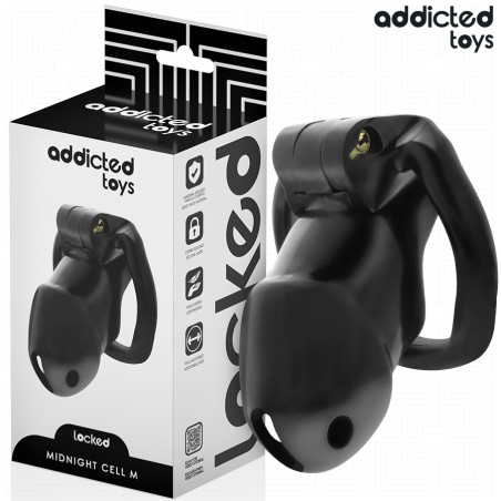 ADDICTED TOYS LOCKED - CÁMARA PENE MINDNIGHT CELL TAMAÑO M