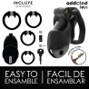 ADDICTED TOYS LOCKED - CÁMARA PENE MINDNIGHT CELL TAMAÑO M