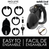ADDICTED TOYS LOCKED - CÁMARA PENE MINDNIGHT CELL TAMAÑO S