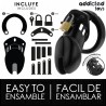 ADDICTED TOYS LOCKED - CÁMARA PENE OBSIDIAN HOLD TAMAÑO M