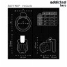 ADDICTED TOYS LOCKED - CÁMARA PENE SILENT KEEP 7.5 CM