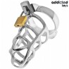 ADDICTED TOYS LOCKED - CÁMARA PENE SILVER LOCK METAL TAMAÑO M